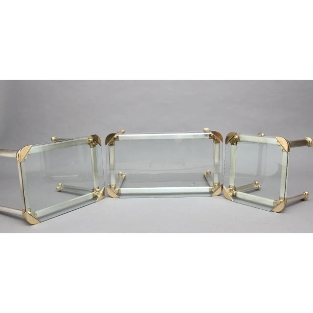 Mid-Century Nesting Tables, 1960s, Set of 3 For Sale - Image 4 of 11