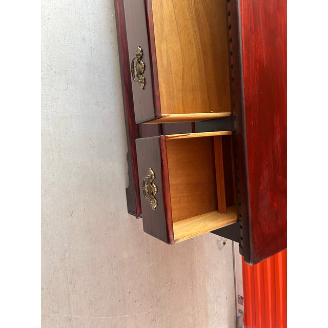 Vintage Pennsylvania House Cherry Hardwood 7-Drawer Dresser For Sale - Image 10 of 11