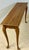 Solid wood Queen Anne style sofa table/console table. Perfect size for a foyer or entry way. Clean, sturdy and in...