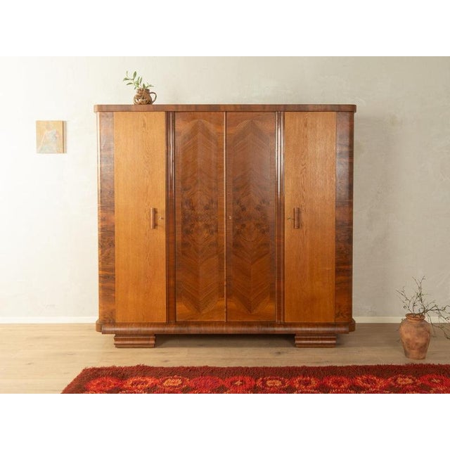 Vintage Art Deco Wardrobe For Sale - Image 14 of 14