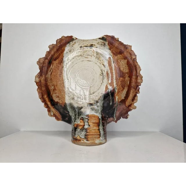 Vintage Danish Ceramic Vase by Tove Hørberg, 1980s For Sale - Image 4 of 6