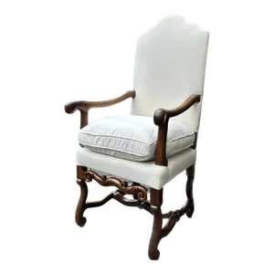 Louis XIV Mutton Bone Armchair, Early 18th Century