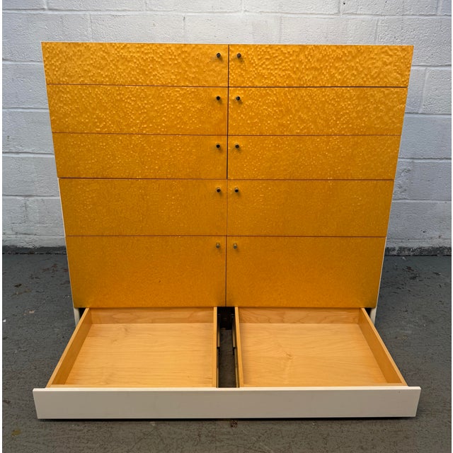 Mid 20th Century Modern Birdseye Maple Twelve-Drawer Dresser For Sale - Image 12 of 18