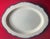 Large Antique 18th Century English George III Creamware Blue Shell Edge or Feather Edge Oval Platter Circa 1790 For Sale - Image 4 of 9