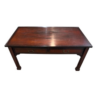 Traditional English Coffee Table For Sale