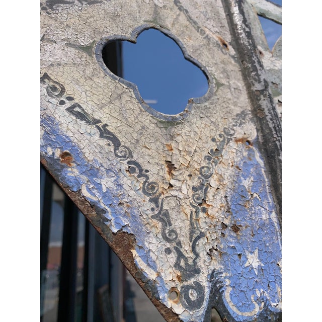 Antique Large Weathervane With Hand Painted Details For Sale - Image 10 of 11