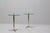 Gold Mid-Century Glass Top Coffee Tables, Italy, 1969, Set of 2 For Sale - Image 8 of 11