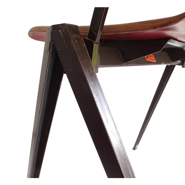 Vintage Plywood Armchairs from Galvanitas, Set of 6 For Sale - Image 18 of 18