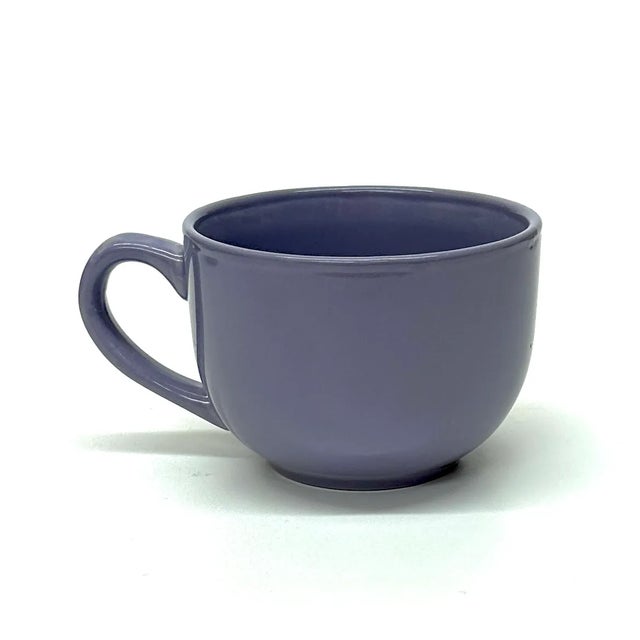 Vintage Assorted Multi-Colored Medium Ceramic Soup Mugs, Group of 8 For Sale In Miami - Image 6 of 11