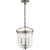 Merchant Lantern in Antique Nickel Designer: Thomas O'Brien Canopy: 5.25" Round Mounting: Chain Shade Detail: Natural...