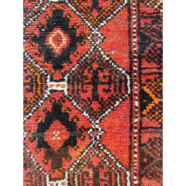 Turkmen Baluch Rug, 1950s For Sale - Image 10 of 18