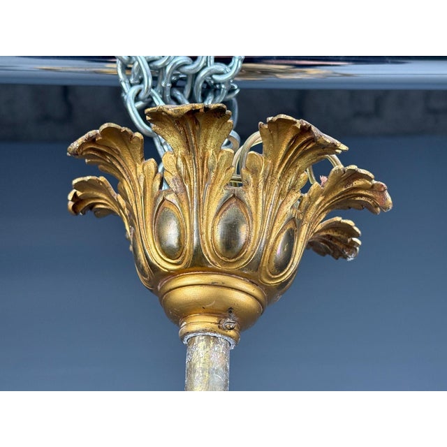 French Louis Xvi, Chandeliers, Dore Bronze, Crystal, France, 19th Century For Sale - Image 16 of 17