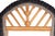 Vintage Italian Wall Mirror in Rattan and Wicker, 1970s For Sale - Image 6 of 7