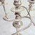 1950s Vintage Silver Plated 5-Arm Candleabra, Art Nouveau For Sale - Image 5 of 10