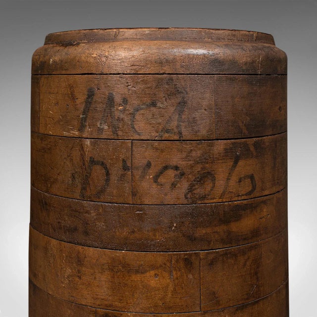 1960s Mid Century Vintage Decorative Jardiniere, Factory, Planter, Industrial Chic For Sale - Image 9 of 10