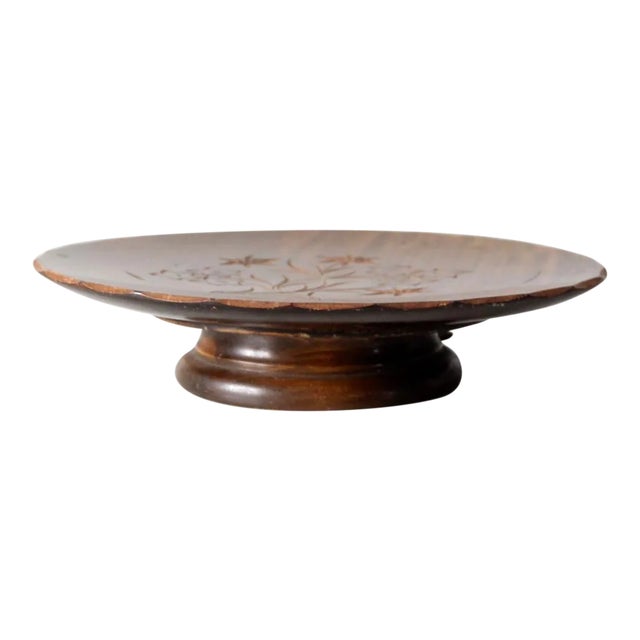 Vintage Wooden Cake Stand For Sale