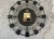 Mid-Century Modern Junghans Electronic "Ato-Mat" Wrought Iron Wall Clock For Sale - Image 4 of 5