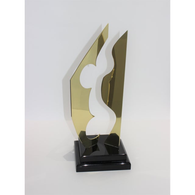Van Teal Signed Abstract Sculpture For Sale - Image 13 of 13