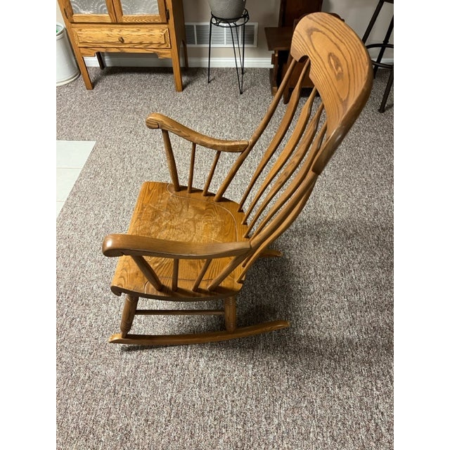 1990s Amish Made Rocking Chair Chairish