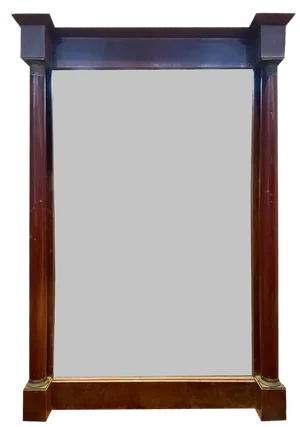 Empire Mirror in Mahogany