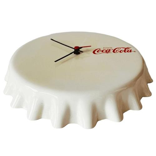 Vintage Coca-Cola Wall Clock from Prof. Lauermann, West Germany, 1970s For Sale - Image 6 of 8