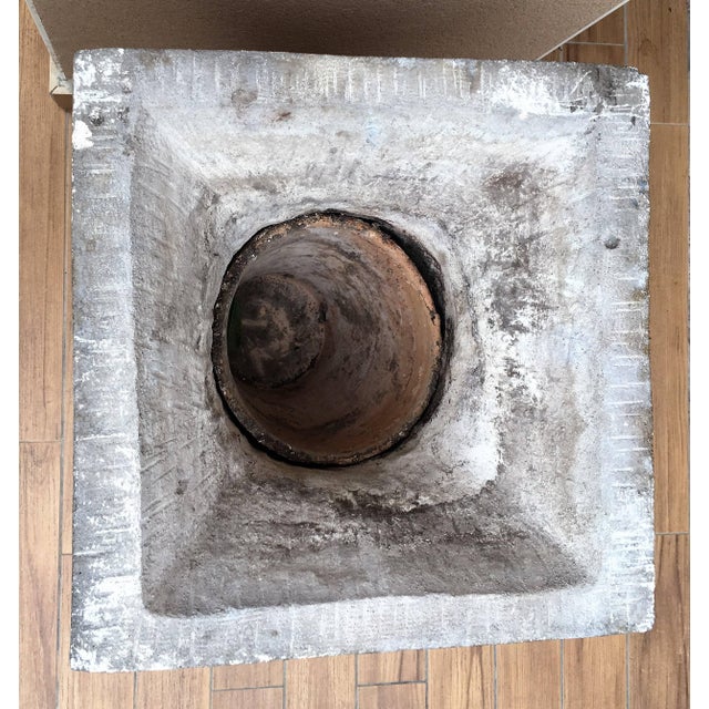 Classical Roman Style Terracotta Urn Depicting a Lovers For Sale - Image 6 of 7