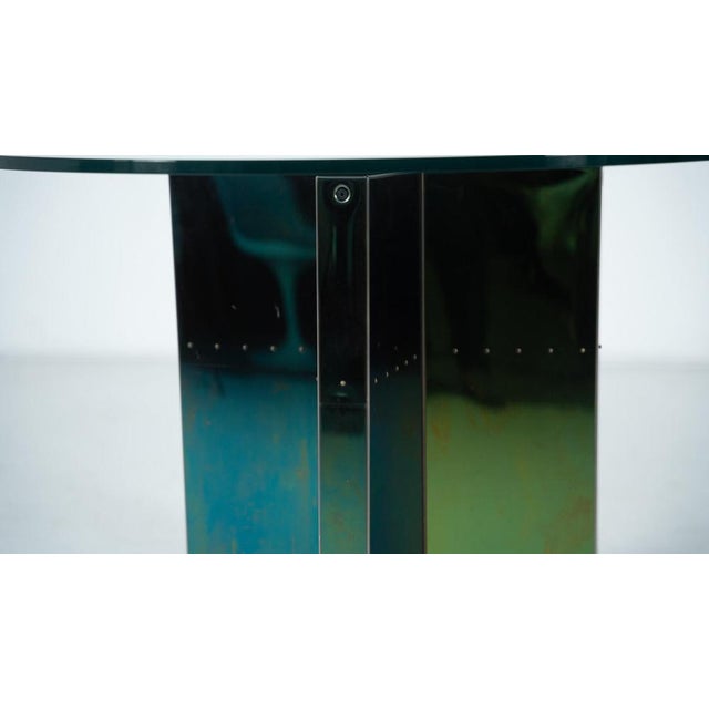 Mid-Century Modern Polygonon Table attributed to Tobia Scarpa for B&B Italia, 1970s For Sale - Image 3 of 10