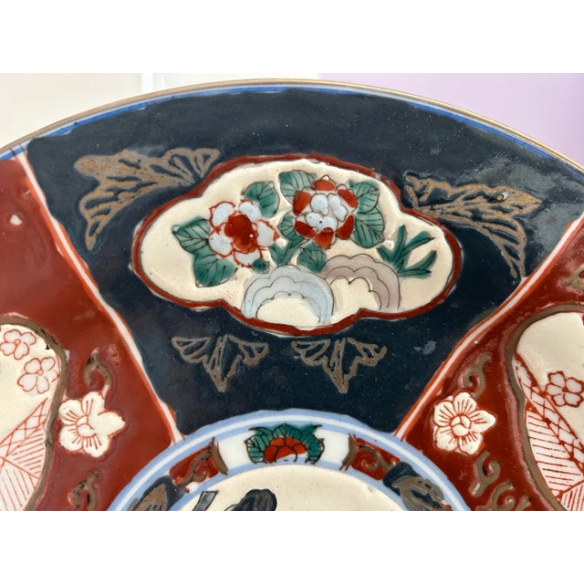 Asian Antique Early 20th Century Imari Plate For Sale - Image 3 of 8