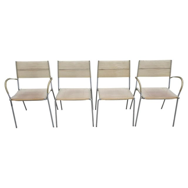 Vintage Italian Dining Chairs by Tito Agnoli for Piero Bonacina, 1990s, Set of 4 For Sale - Image 15 of 15