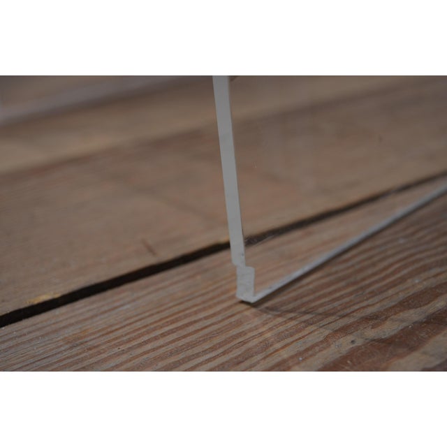 Acrylic Nesting Tables, 1970s, Set of 3 For Sale - Image 6 of 10