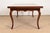 Baker Furniture Italian Provincial Maple Harvest Farm Extension Dining Table, Newly Refinished For Sale - Image 14 of 15