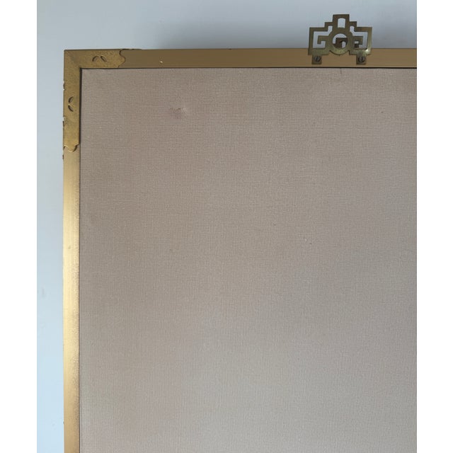 Vintage Japanese 4-Panel Byobu Screen "Morning Clouds at Mount Penglai" - For Sale - Image 15 of 17