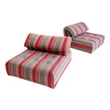 Voyage Immobile Modular Sofa by Hans Hopfer for Roche Bobois, 1990s, Set of 2 For Sale