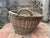 Early 20th Century Antique Wicker Laundry Basket For Sale - Image 5 of 9