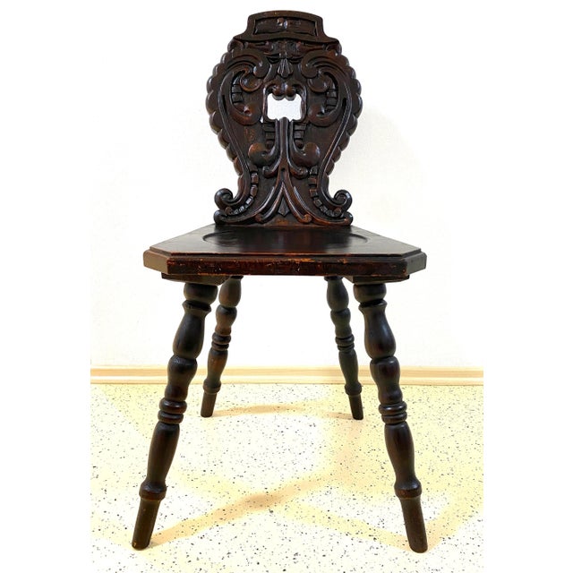 Antique Lounge Chairs, Set of 4 For Sale - Image 3 of 9