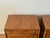 Pair of Mid-Century Modern Walnut Nightstands With Drawer Pulls, 1960s For Sale In Philadelphia - Image 6 of 12
