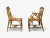 Dal Vera, Italian Modern, Bamboo, Cane, Six Dining Chairs, Italy, 1950s For Sale - Image 11 of 15