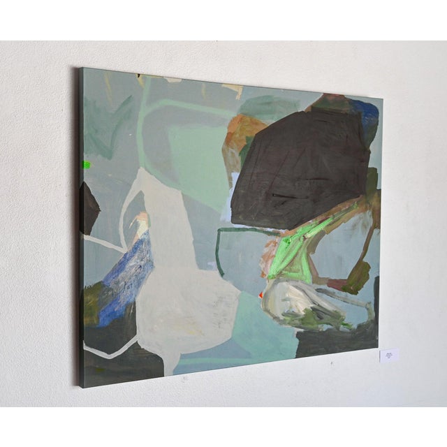 Abstract Large Scale Painting by Allison James Titled Origin Story For Sale - Image 3 of 11
