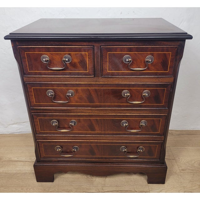 Vintage Chest of Drawers in Mahogany, 1950 For Sale - Image 12 of 17