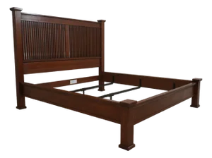 Stickley King Mission Oak Model 89-684 Bed