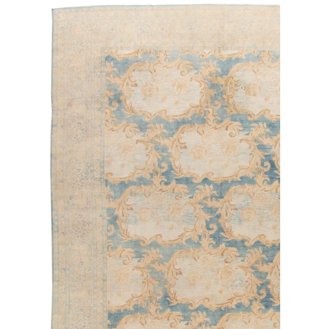 Traditional Antique Circa 1900 Gole-Farang Rug 9ft 5in X 16ft For Sale - Image 3 of 10