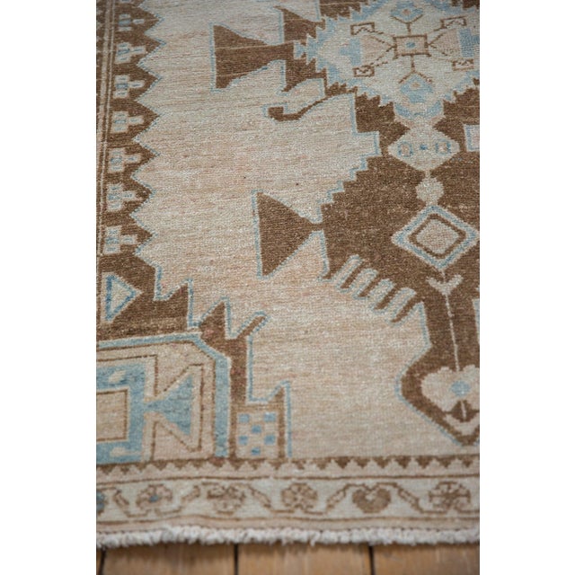 Vintage Distressed Hamadan Square Rug - 3'8" x 4'7" For Sale - Image 10 of 12