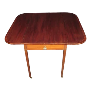 Antique American Federal Mahogany Pembroke Table Circa 1810