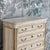 18th C. French Painted Tall Chest of Drawers With Original Marble Top For Sale - Image 13 of 16