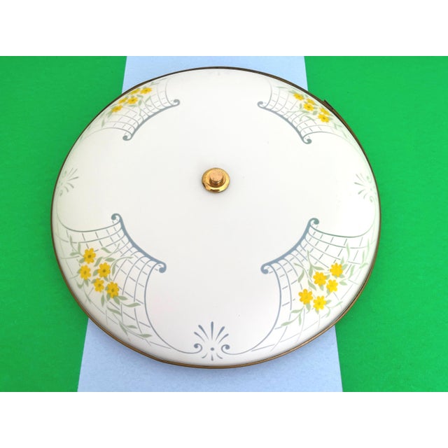 1950s Garden Trellis Flush Light For Sale - Image 6 of 18