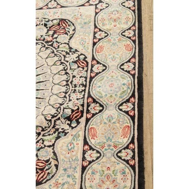 Ivory Chinese Semi Antique 7'8 inch x 4'6 inch Wool Area Rug For Sale - Image 8 of 12