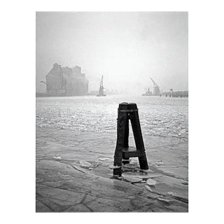 Karl Heinrich Lämmel, Foggy Winter Day at Koenigsberg Harbor, East Prussia, Germany, 1934, Photograph For Sale