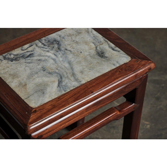 19th Century Chinese Rosewood Tea Tables A Pair Chairish