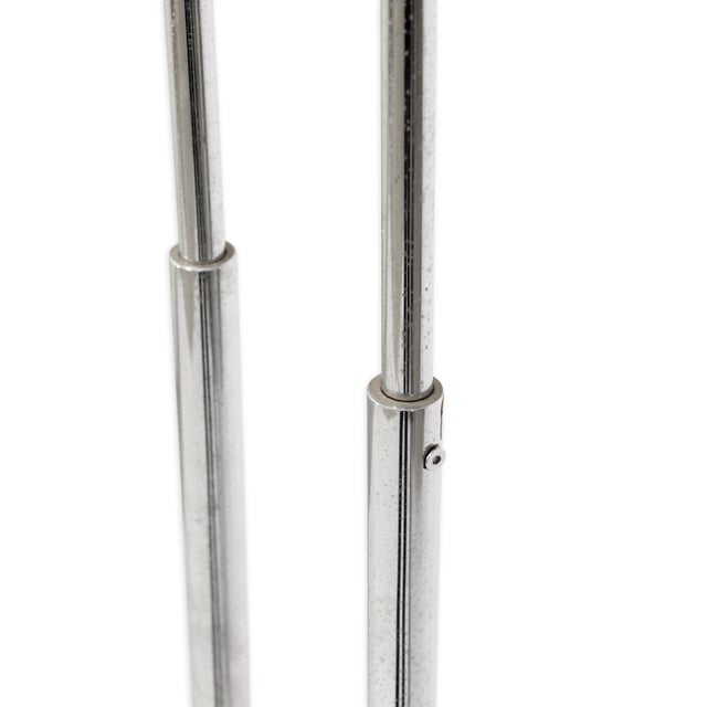 Late 20th Century Estiluz Chrome Torchiere Floor Lamp by Leonardo Marelli For Sale - Image 5 of 7