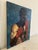"Ready Again", Oil on Canvas Painting by Seromo Okoro For Sale - Image 4 of 4